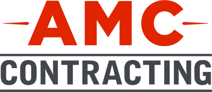 AMC Contracting logo. 