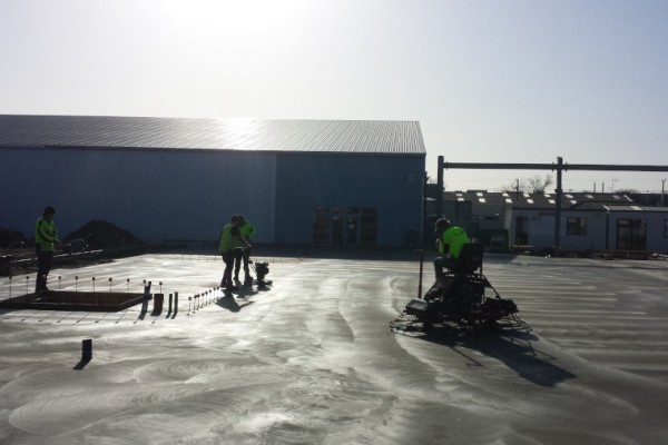 Commercial Concrete. 